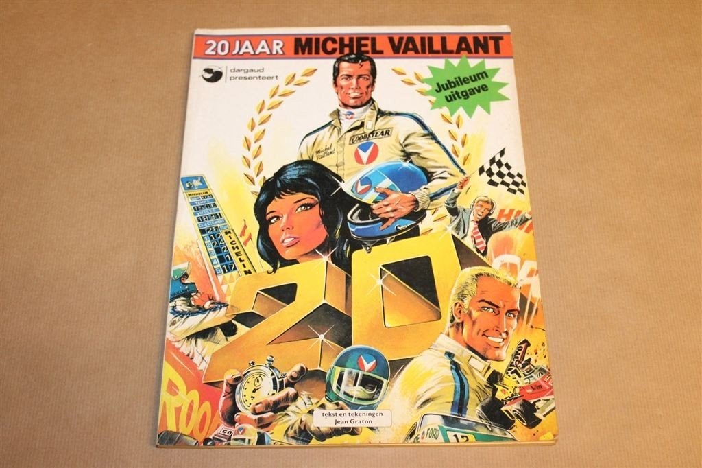 20 Jaar Michel Vaillant — Jubileumuitgave 1979, Graton, Eén stripboek, Ophalen of Verzenden, Gelezen