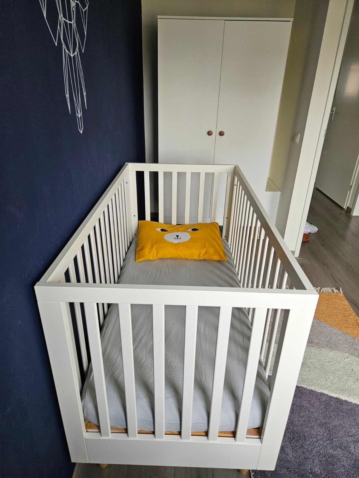Petit Amelie Bocca ledikant (140x70) & kast + matras, Ophalen, Gebruikt, Ledikant