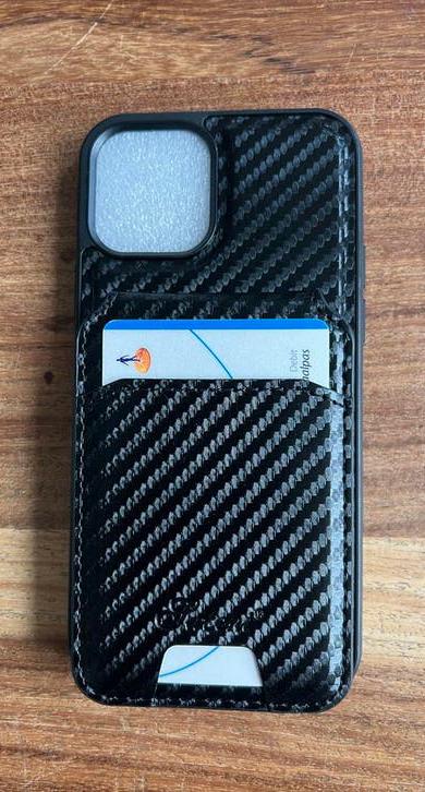 Nieuwe Suteni iPhone 13/14 cover met pasjeshouder, Overige merken, Nieuw, Hoesje of Tasje, Ophalen of Verzenden