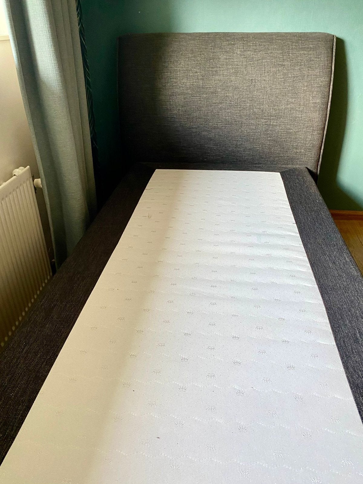 Mio Dormio boxpring zonder matras, Huis en Inrichting, Ophalen, 90 cm, Eenpersoons, Zo goed als nieuw