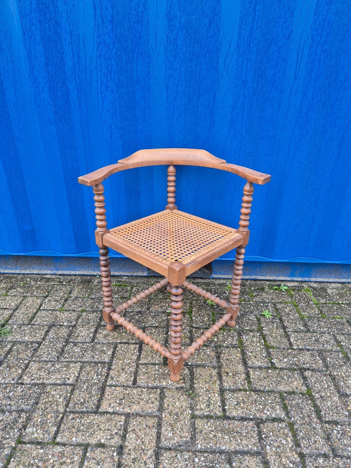 Prachtige vintage hoekstoel, Ophalen of Verzenden