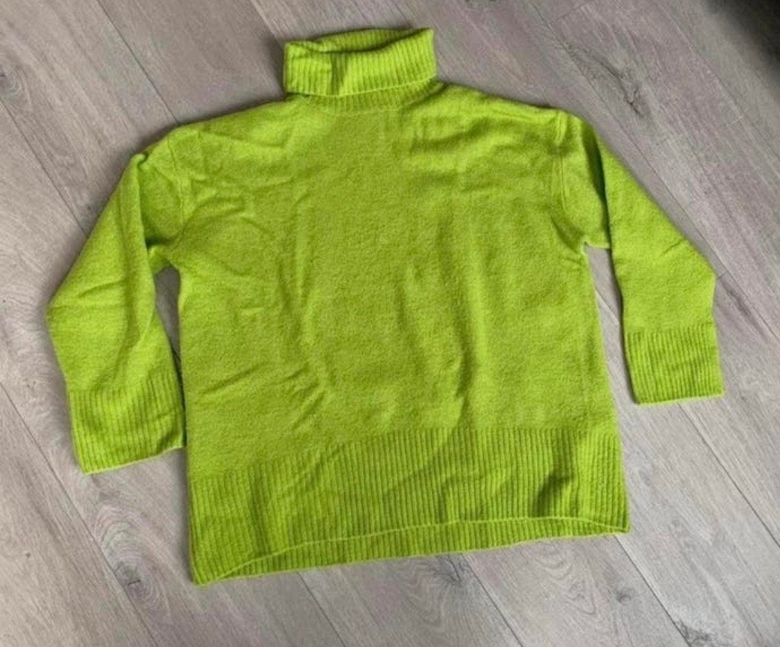 Groene HEMA trui - Maat S, Ophalen of Verzenden, Gedragen, Maat 36 (S), Groen