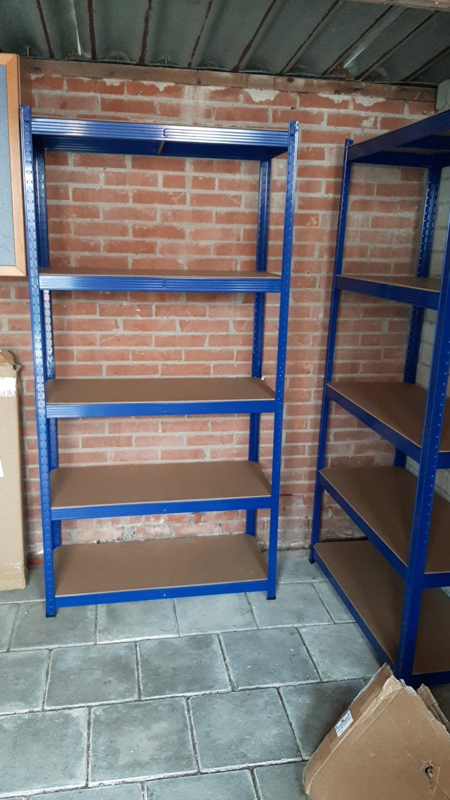 Blauwe stellingkast, nieuw, Ophalen, Nieuw