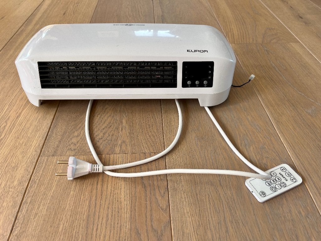 EUROM Wand kachel WH2018, Minder dan 30 cm, Minder dan 60 cm, Ophalen of Verzenden, 800 watt of meer