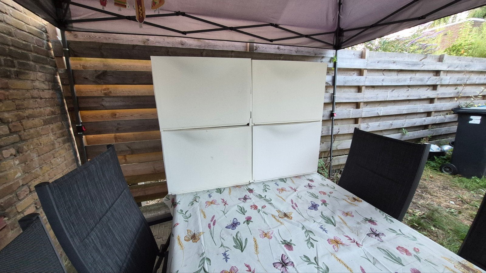 4x IKEA schoenenkastjes wit, Ophalen, Gebruikt