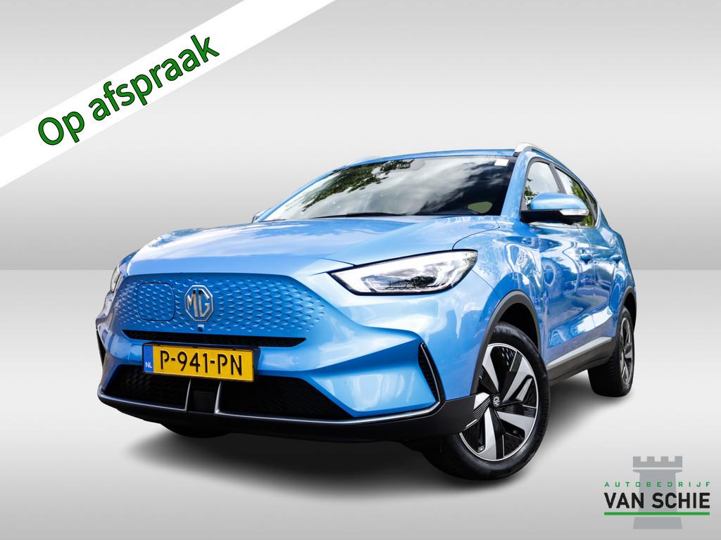 MG Mg zs ev EV Standard Range Luxury 50 kWh 3-Fase 1e-Eig. &, Auto's, 12 maanden, Gebruikt, Zwart, 320 km