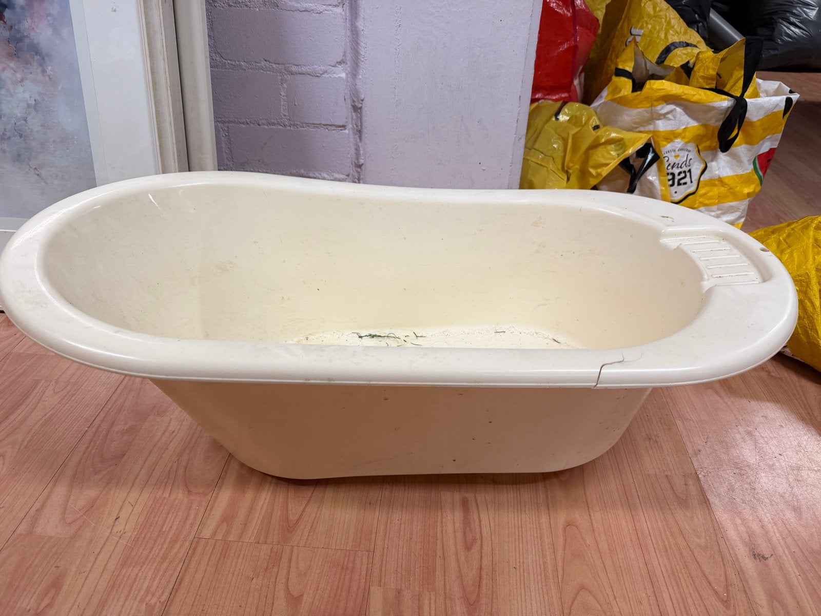 Gebruikt babybadje - ideaal voor de eerste badjes, Kinderen en Baby's, Badjes en Verzorging, Ophalen, Gebruikt, Badje, Overige merken