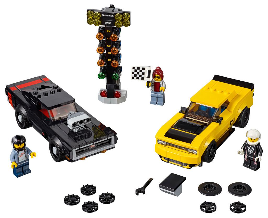 LEGO Speed 75893 Dodge Challenger SRT Demon en 1970 Dodge Ch, Kinderen en Baby's, Speelgoed | Duplo en Lego, Ophalen of Verzenden