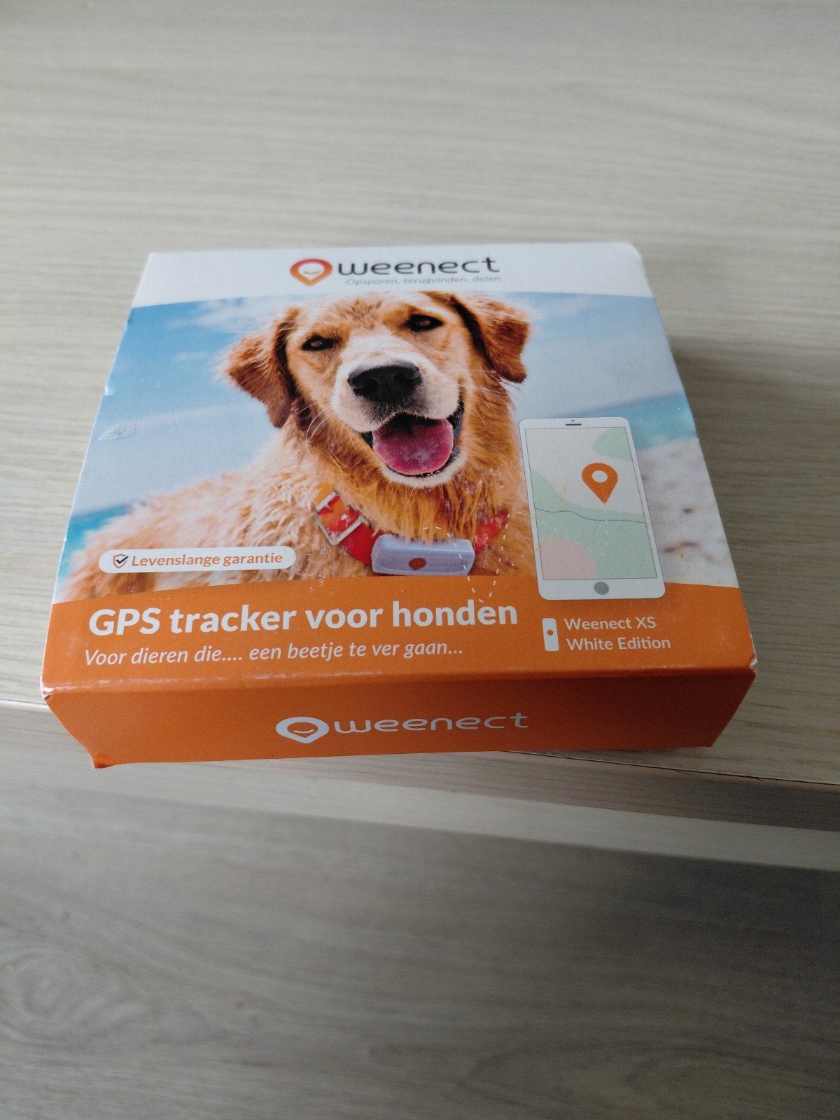 Gps tracker hond, Ophalen