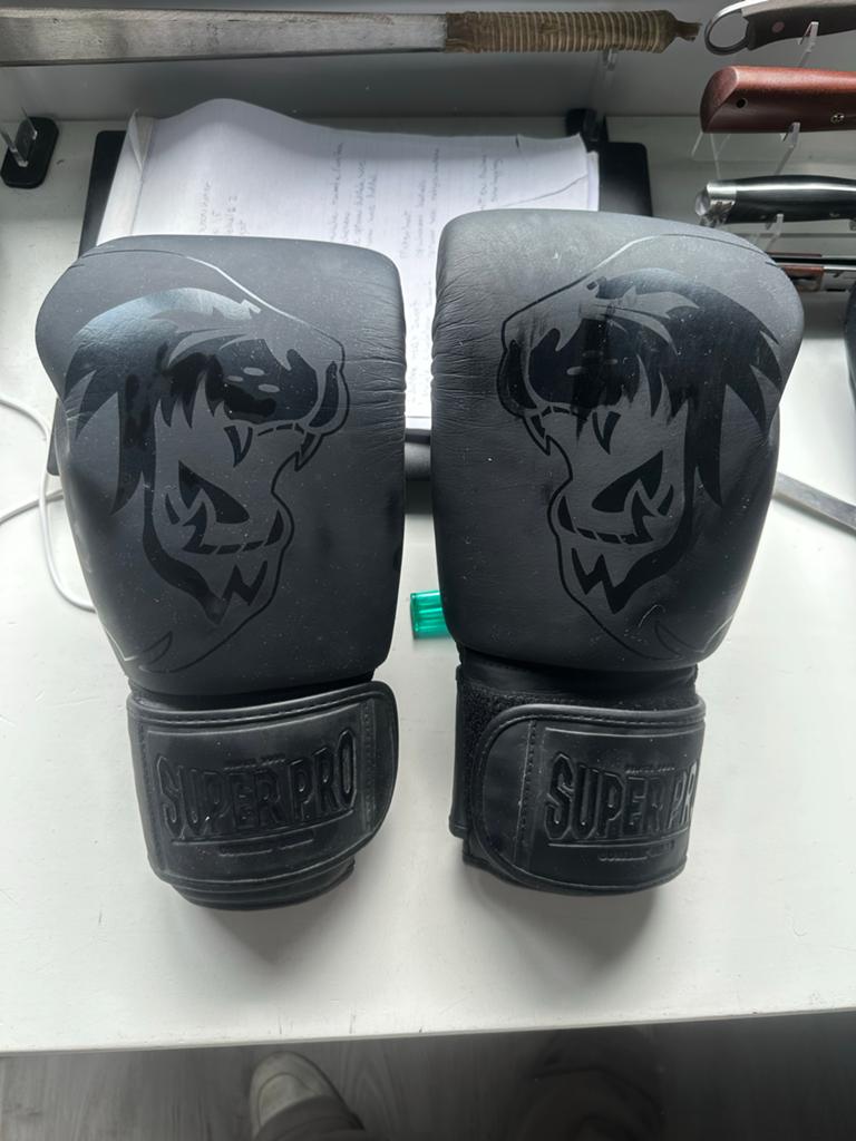 Bokshandschoenen en scheenbeschermers, Sport en Fitness, Vechtsporten en Zelfverdediging, Overige, Maat XL, Vechtsportbescherming