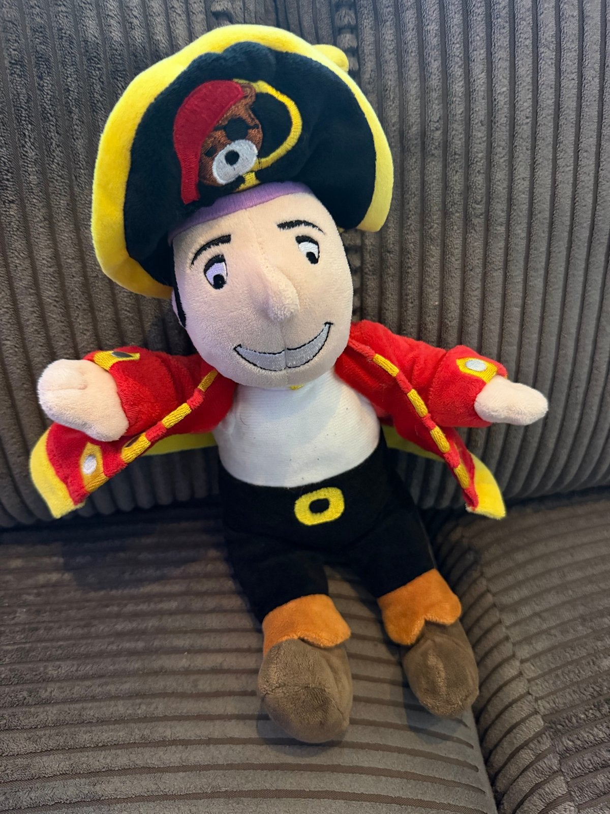 Piet Piraat Knuffel - Studio 100, Overige merken, Overige karakters, Overige typen, Nieuw