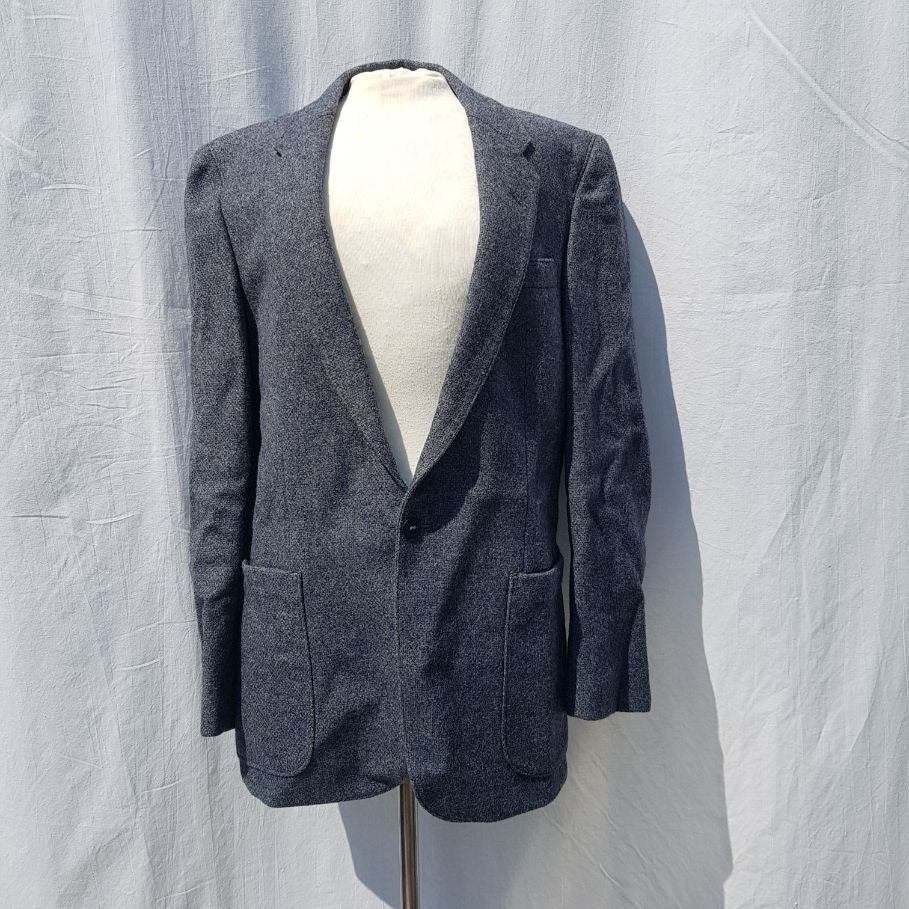 Net blauw heren colbert. Mt M. Merk Hij, ., Ophalen of Verzenden, Zo goed als nieuw, .