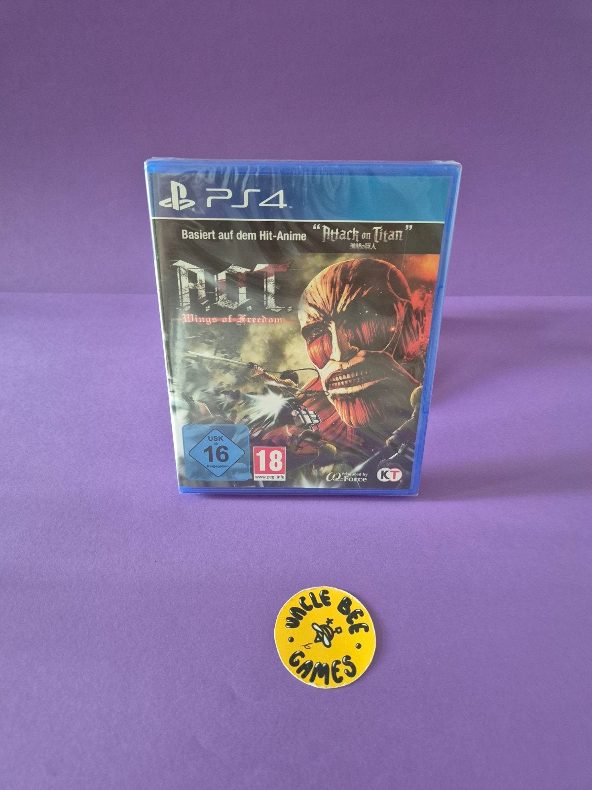 A.O.T. Wings of Freedom (Sealed), Avontuur en Actie, Unit 5, The Square, Stockley Park, Uxbridge, UB11 1FW, UK, Verzenden, Koei Tecmo Europe Ltd.