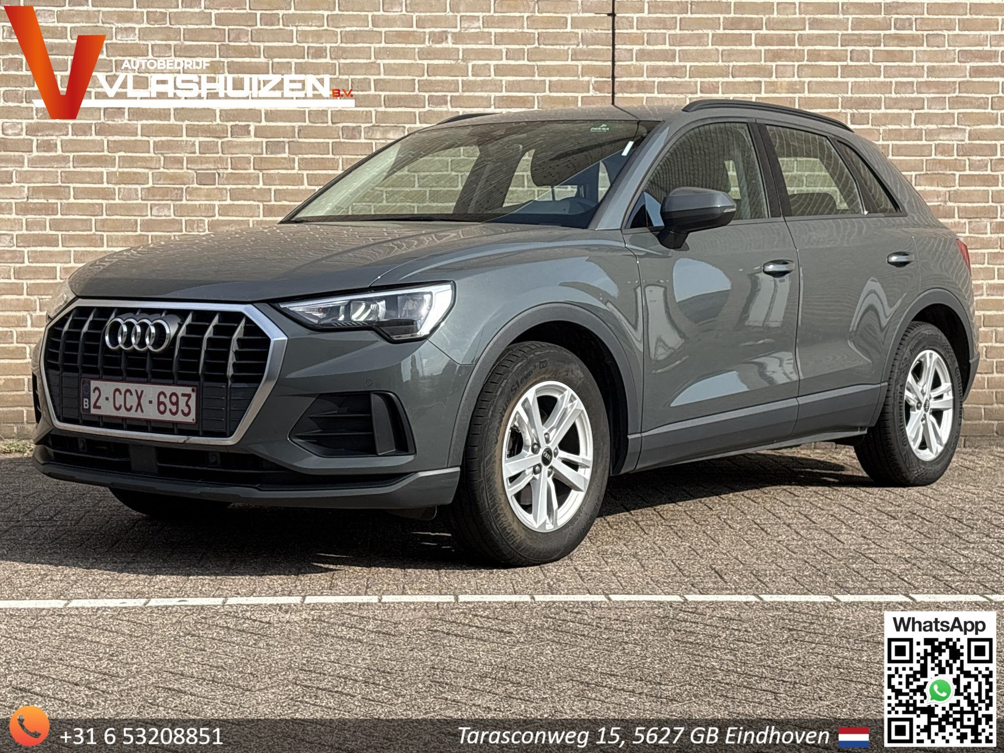 Audi Q3 35 TDI Pro Line | € 15.700 NETTO! | Leder/Alcantar, Auto's, Audi, Stof, Gebruikt, 4 cilinders, 150 pk