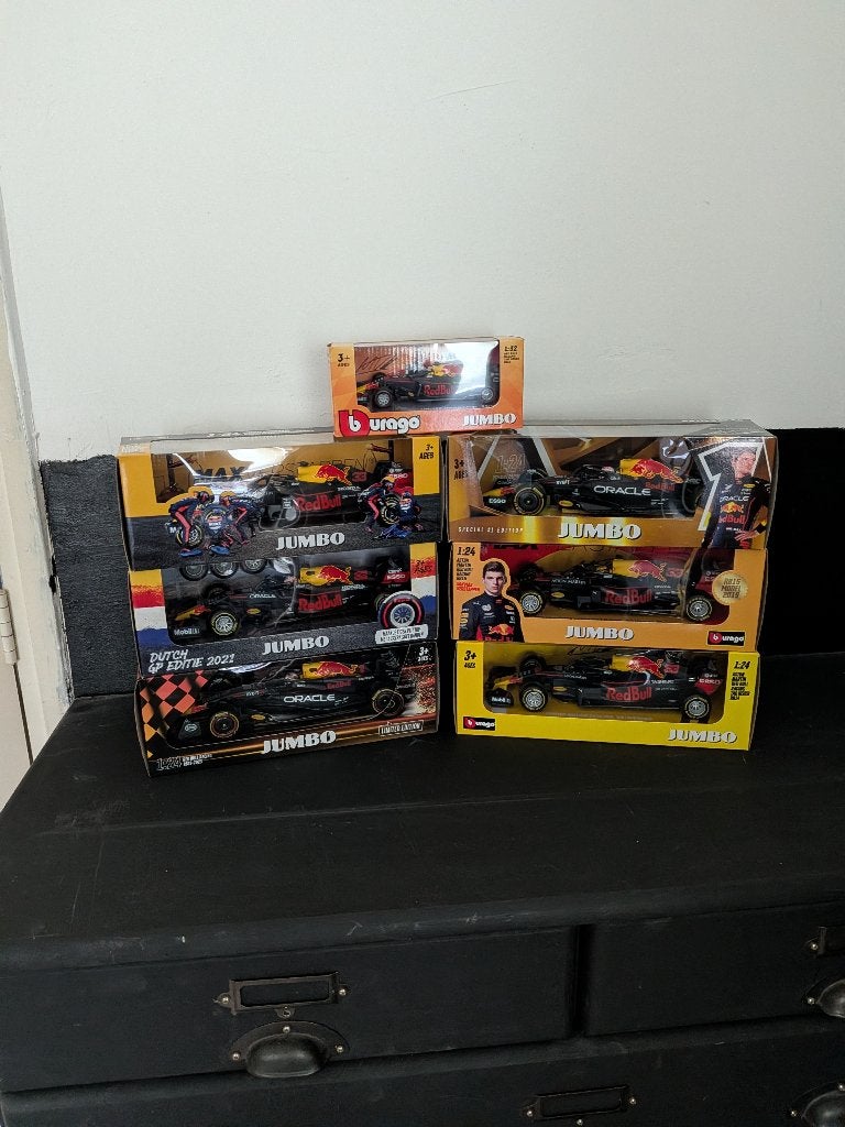 verstappen model  1:24, Hobby en Vrije tijd, Modelauto's | 1:24, Ophalen of Verzenden, Nieuw, Auto, Bburago