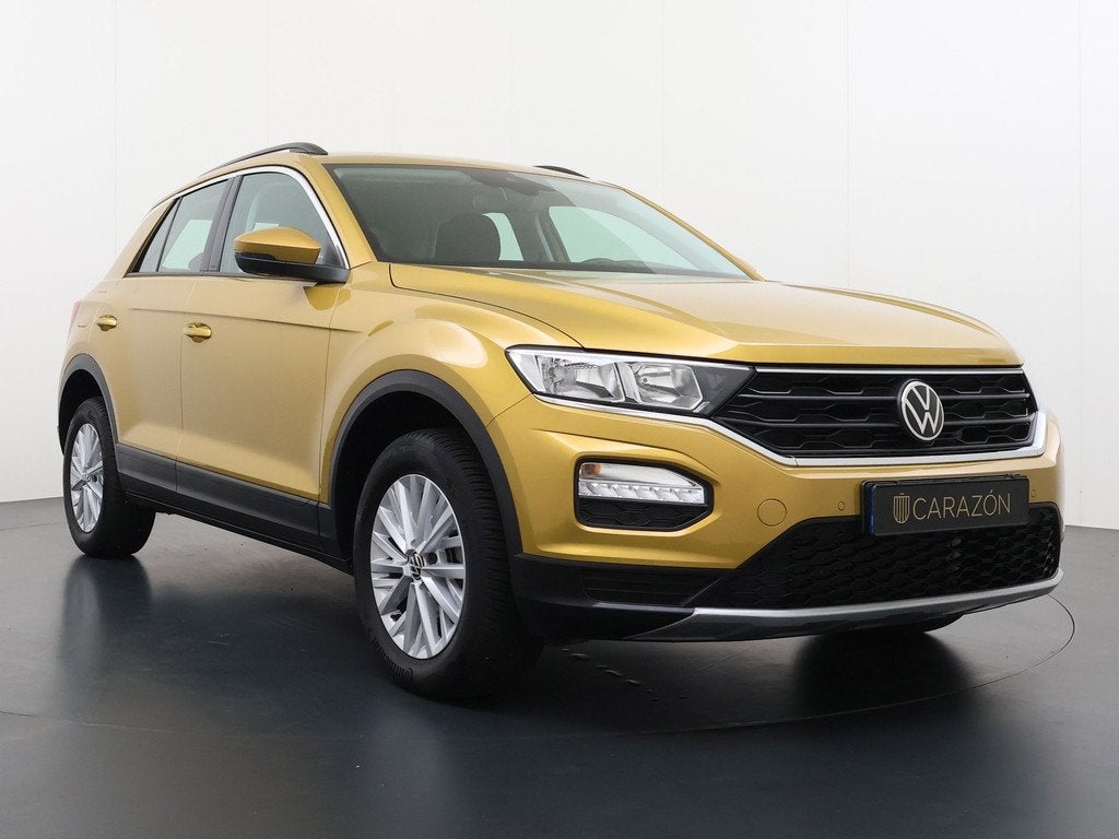 Volkswagen T-ROC 1.5 TSI Autom. Adeptive Cruisec. A.Camera, Auto's, 1254 kg, Stof, 4 cilinders, 150 pk