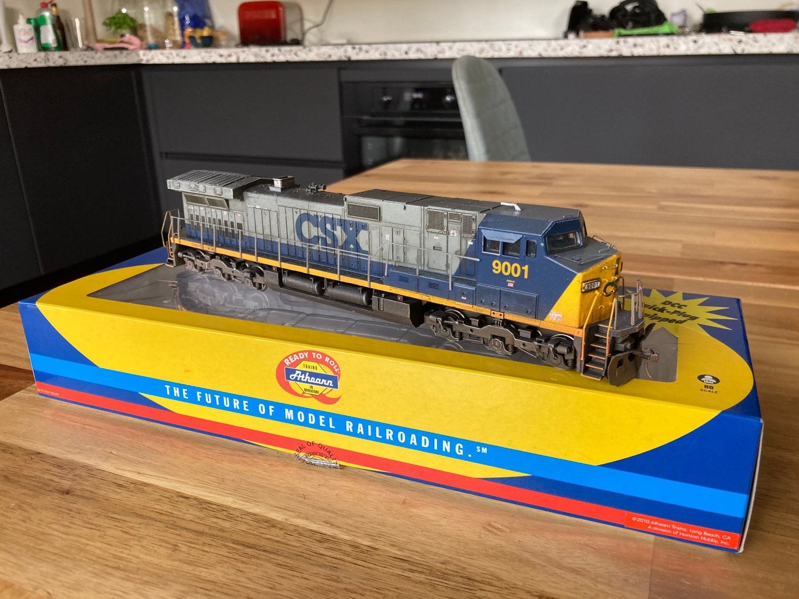 Athearn 78945 CSX Dash 9-44CW 9001 Digitaal / Sound H0 1:87, Hobby en Vrije tijd, Modeltreinen | H0, Overige merken, Ophalen of Verzenden