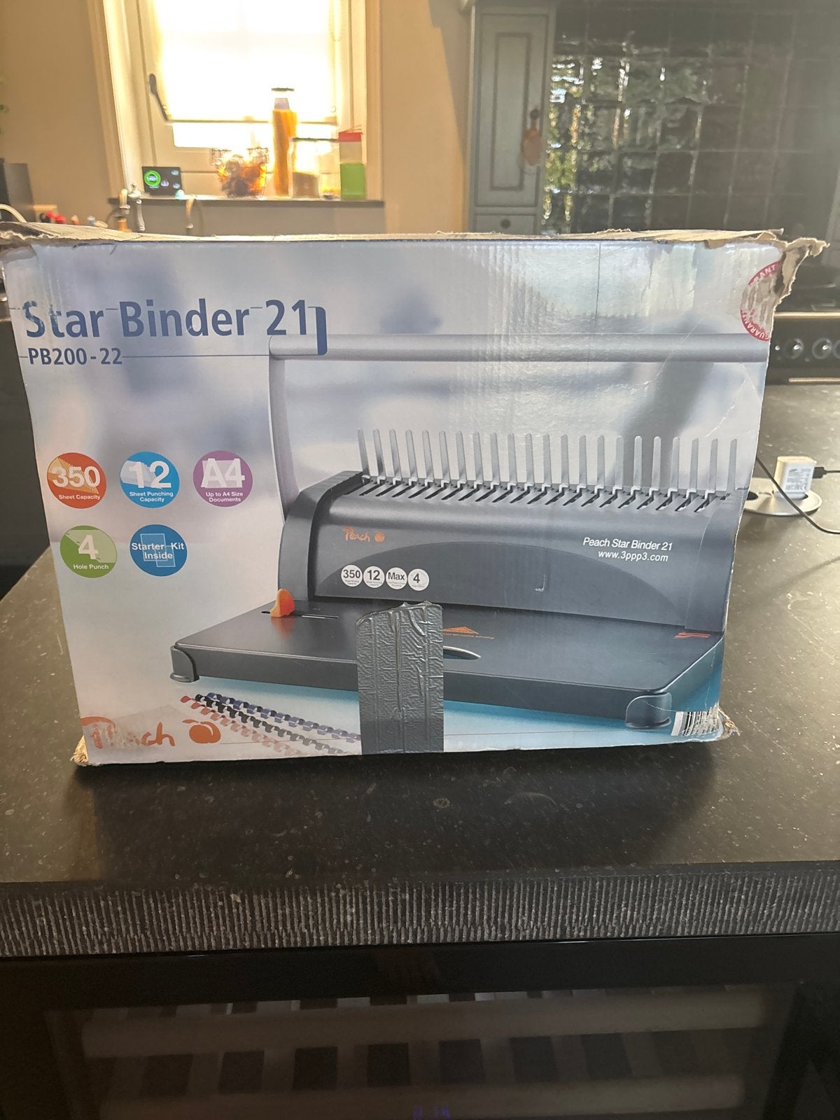 Peach Star Binder 21 PB200-22 Bindmachine, Diversen, Ophalen of Verzenden, Gebruikt