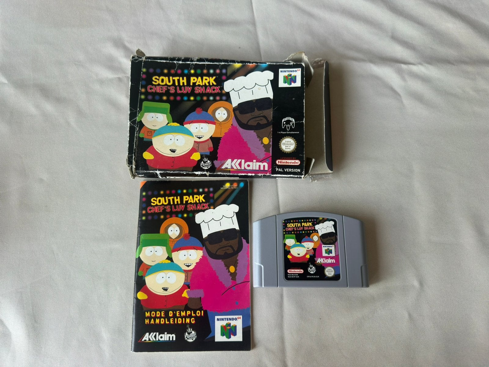 South Park - Chef’s Luv Shack (Nintendo 64), Spelcomputers en Games, 1 speler, Zo goed als nieuw, Vanaf 3 jaar, Ophalen