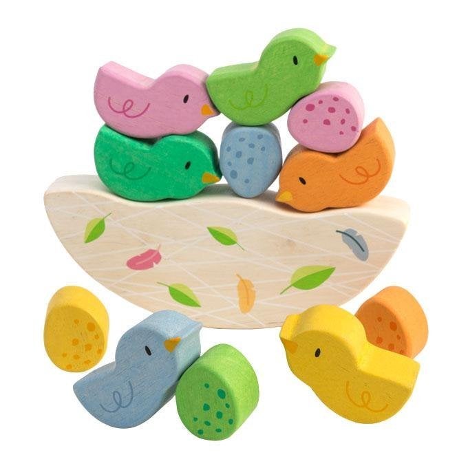 Speelgoed Houten Evenwichtsspel Vogels Tender Leaf Toys, Dam bv, Info@dam.be, Nieuw, Ophalen of Verzenden