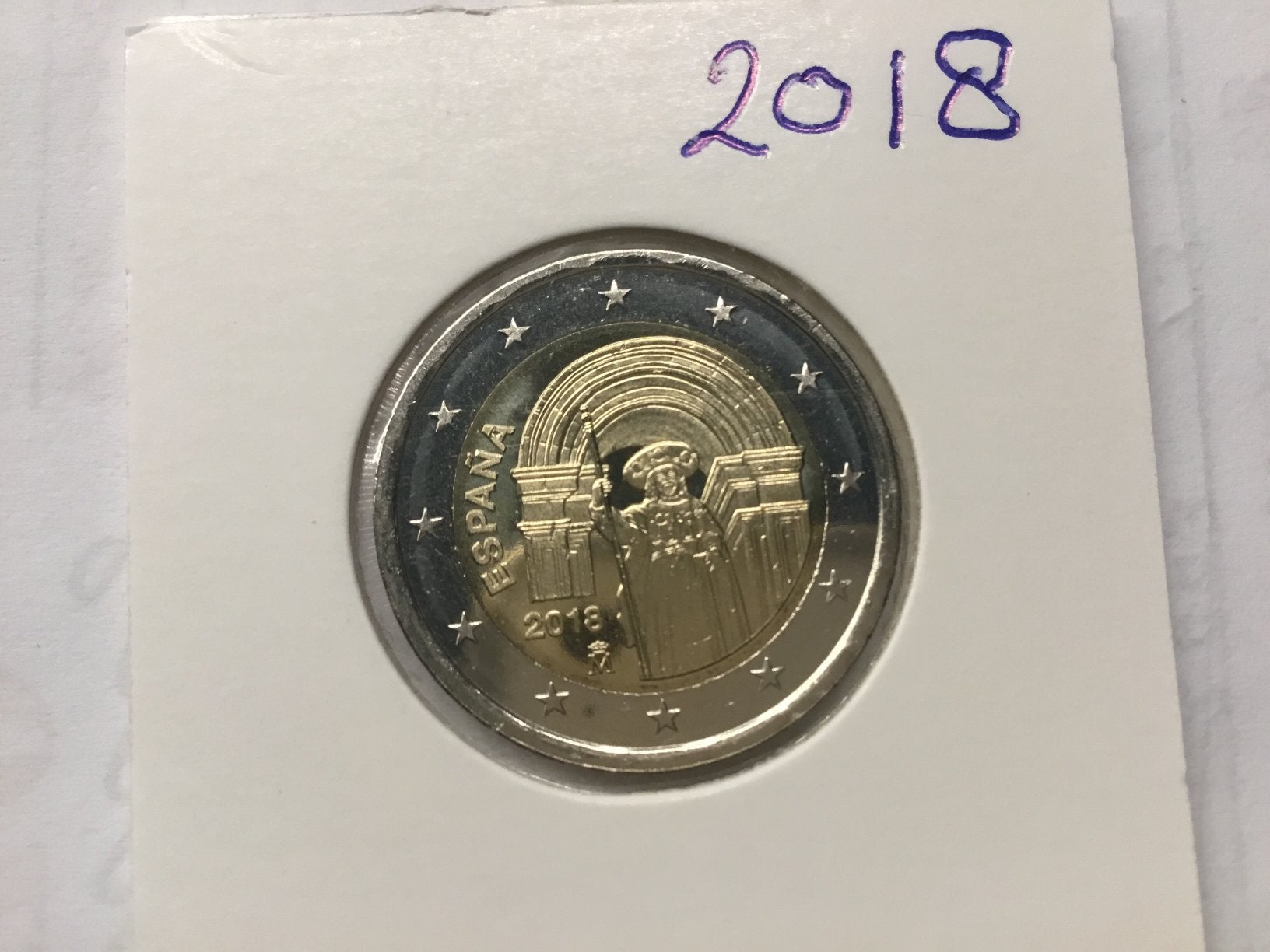 SPECIALE  2 EUROMUNT SPANJE COMPOSTELLA .UNC., Ophalen of Verzenden, Spanje, 2 euro