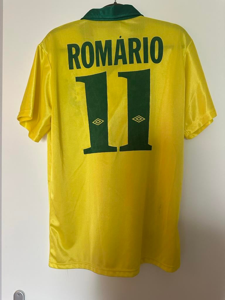 Origineel Brazilië Romário Thuisshirt (L), Ophalen of Verzenden, Zo goed als nieuw, Buitenlandse clubs, Shirt