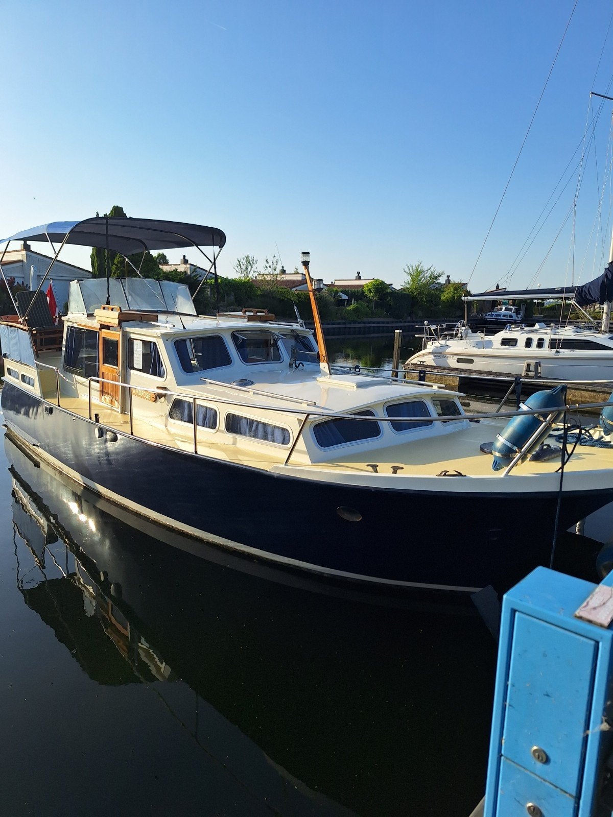 ROMANZA KRUISER 10.80X3.25, Watersport en Boten, Motorboten en Motorjachten, Gebruikt, Staal, Diesel, Binnenboordmotor, Biminitop