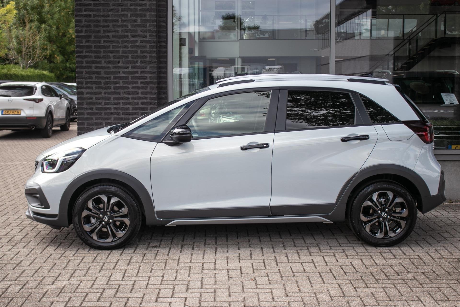 Honda Jazz 1.5 e:HEV Advance Crosstar | Honda Sensing | Appl, Auto's, Honda, Euro 6, Leder en Stof, 122 pk, Bedrijf