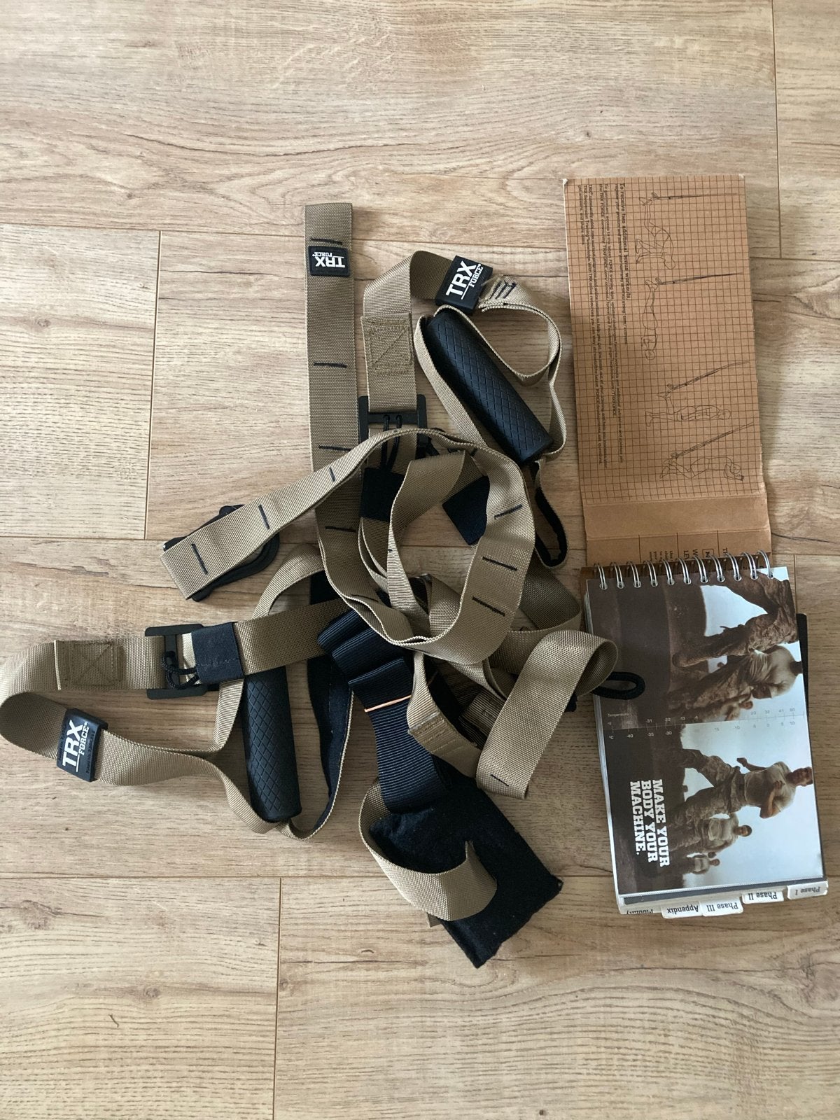 TRX Force Kit: Suspension Training Systeem, Ophalen of Verzenden, Zo goed als nieuw, Armen, Overige typen