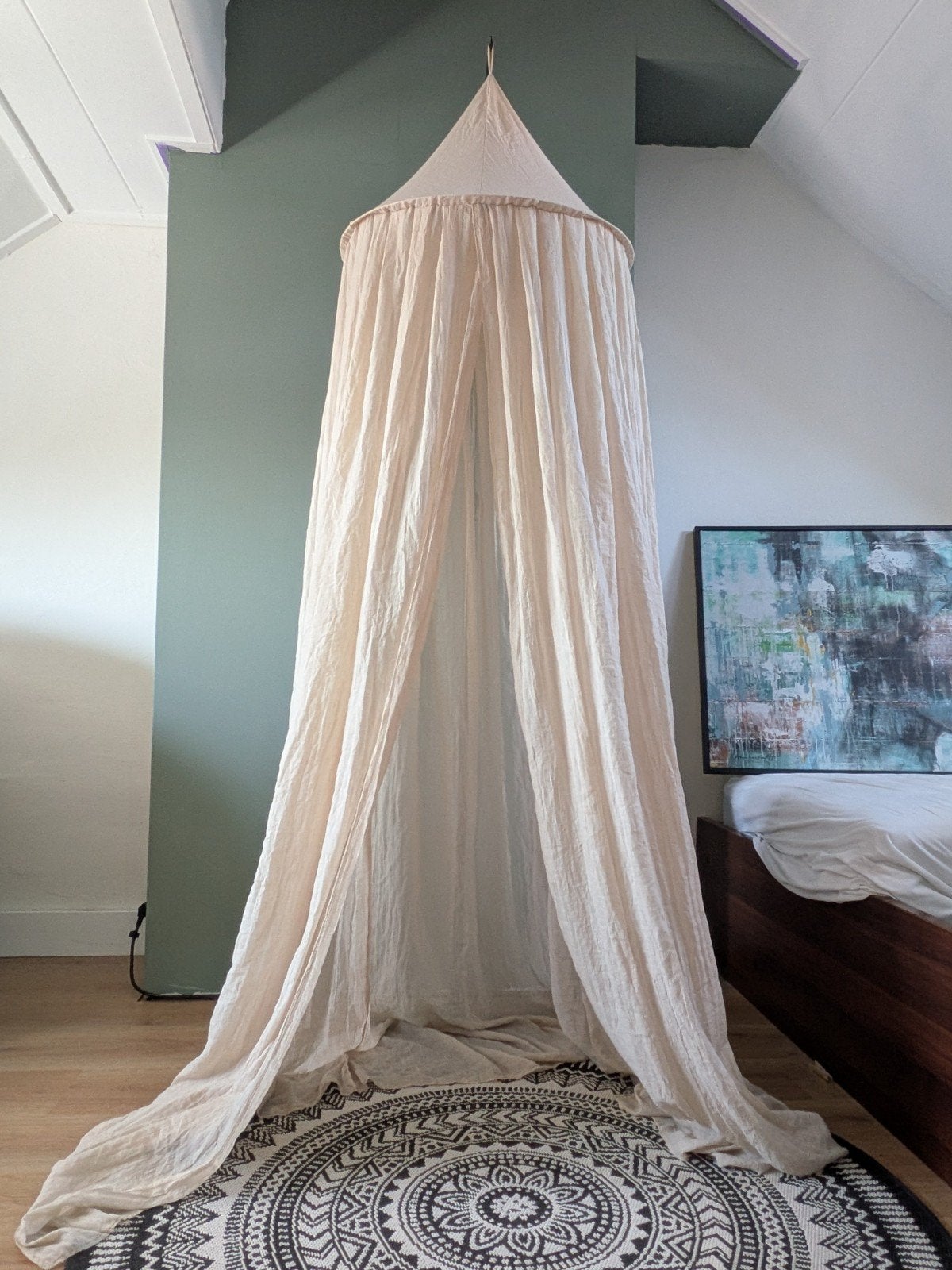 Jollein klamboe met standaard - Zo goed als nieuw, Ophalen, Zo goed als nieuw, Minder dan 140 cm, 70 tot 85 cm