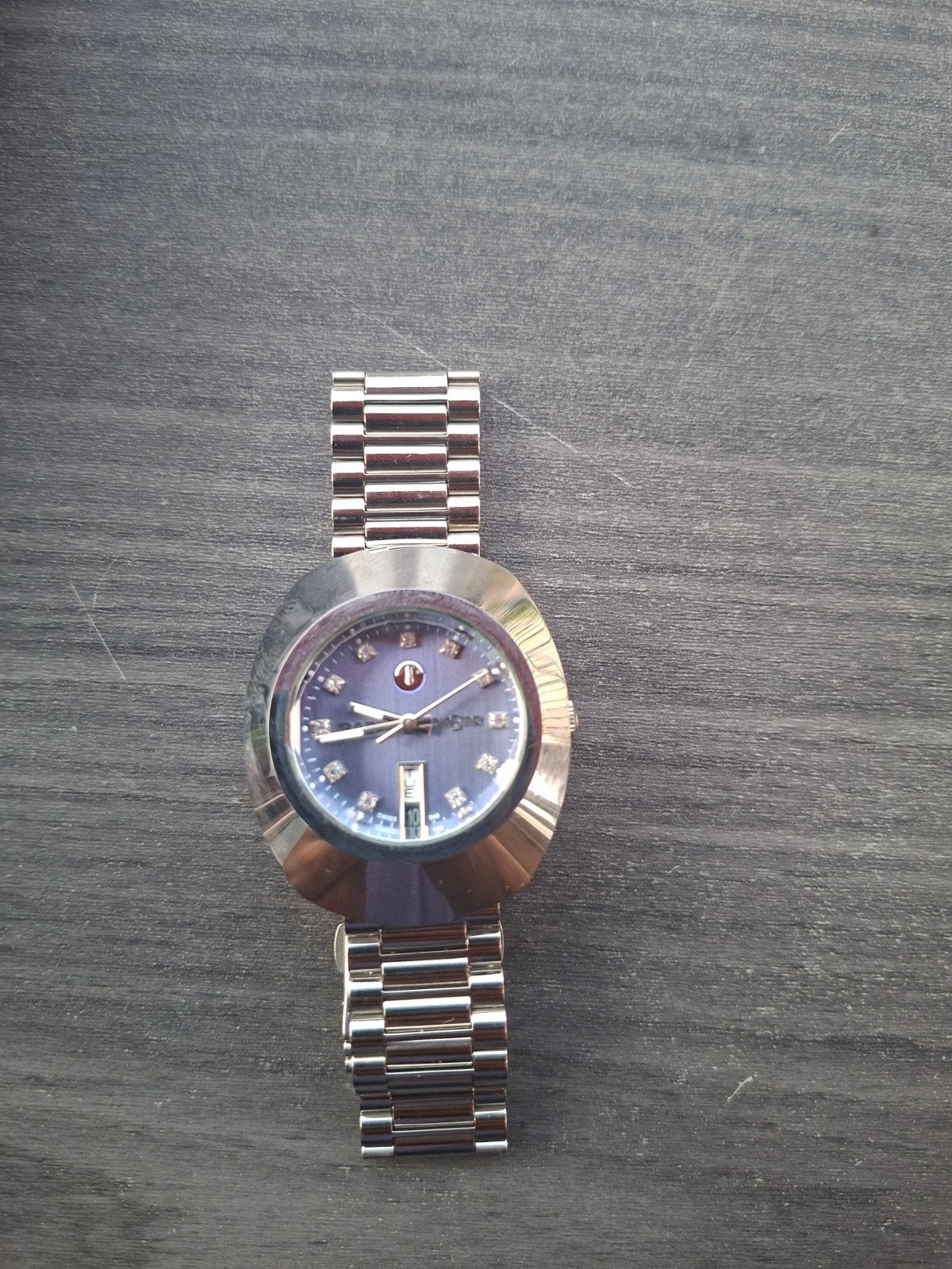 Rado Diastar Heren/Dames horloge -, Sieraden, Tassen en Uiterlijk, Overige merken, Staal, Staal, Verzenden