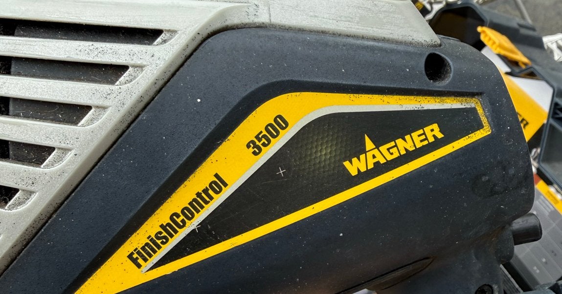 Wagner FinishControl 3500 Verfspuit, Ophalen of Verzenden, Gebruikt, Verfspuit of Verfpomp