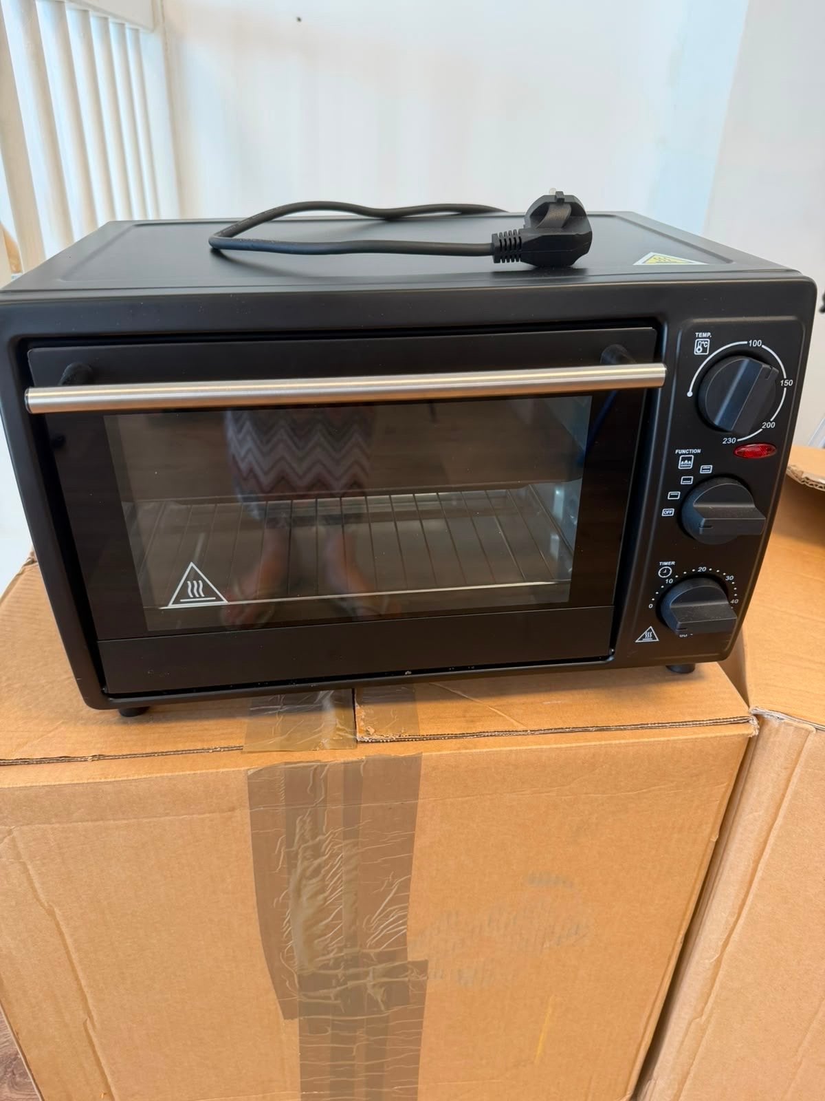 Compact Oventje - Ideaal voor kleine keukens of camping, Witgoed en Apparatuur, Ovens, Ophalen, Minder dan 45 cm, Overige merken