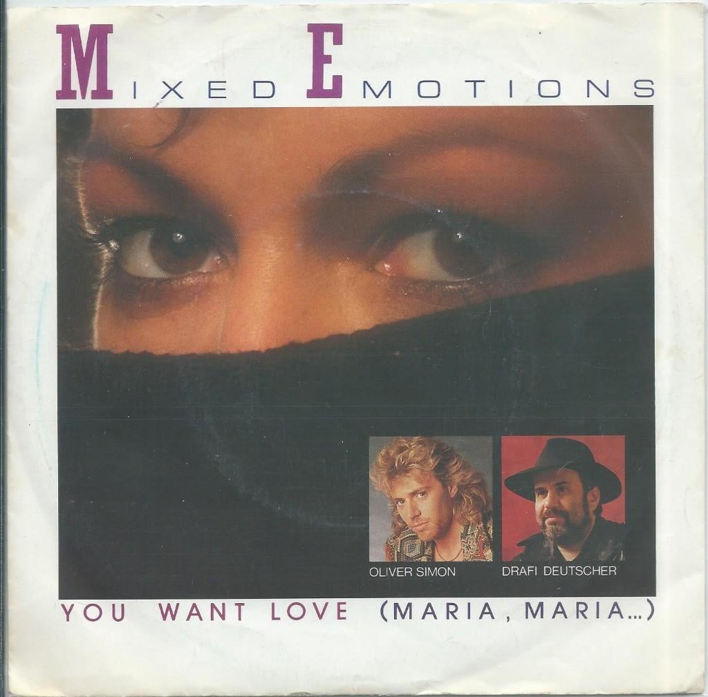 Vinyl Single Mixed Emotions, Cd's en Dvd's, Ophalen of Verzenden, Gebruikt, Pop