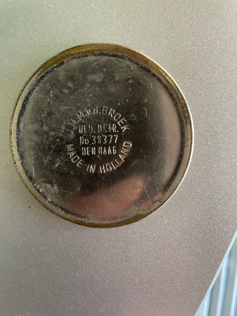 Vintage Haagse suikerpot, suiker schuif,, Gebruikt, Overige typen, Ophalen of Verzenden, Overige stijlen