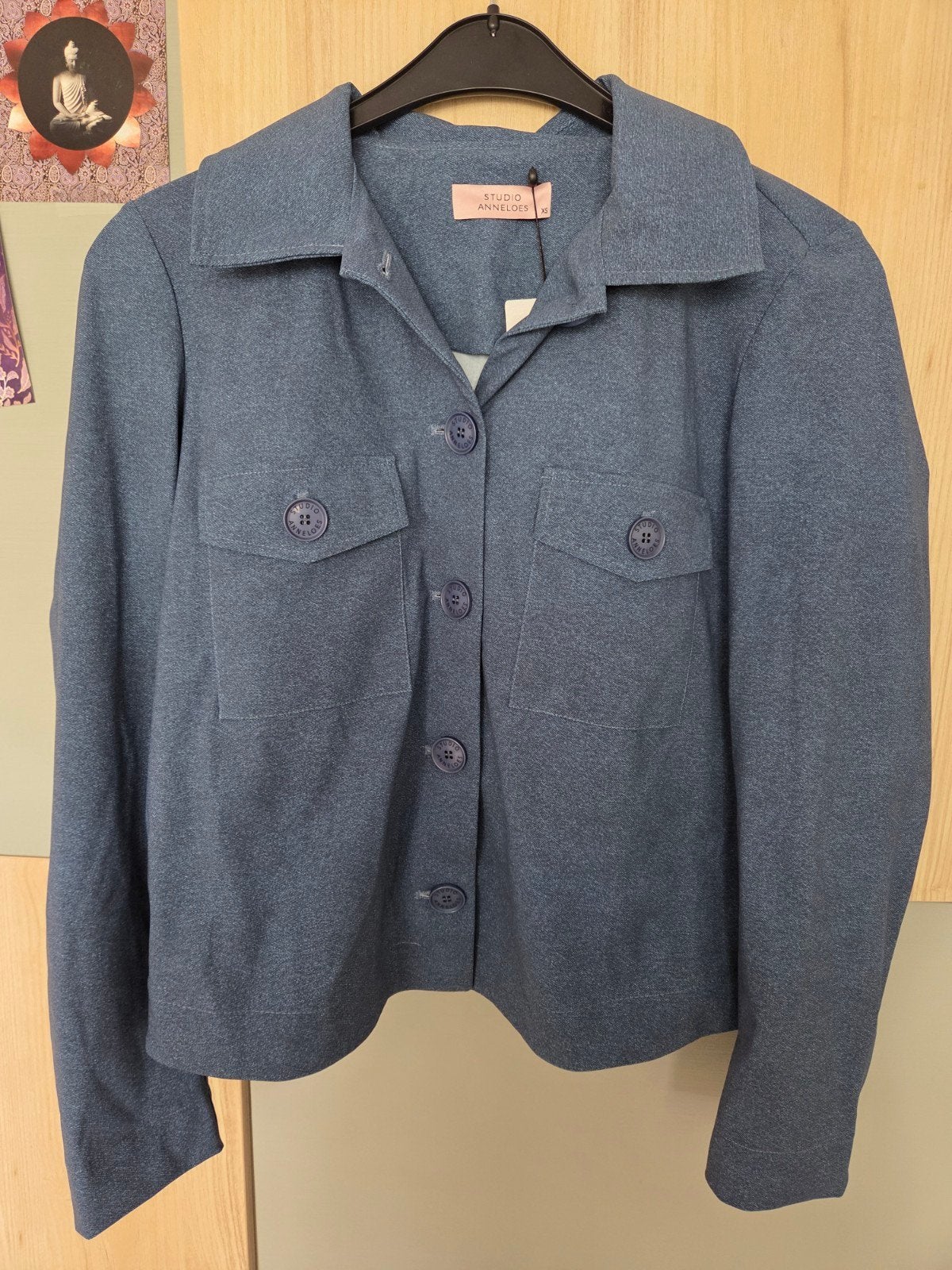 Studio Anneloes Claire Spijkerjasje - Jeans (XS), Kleding | Dames, Studio Anneloes, Blauw, Nieuw, Ophalen of Verzenden
