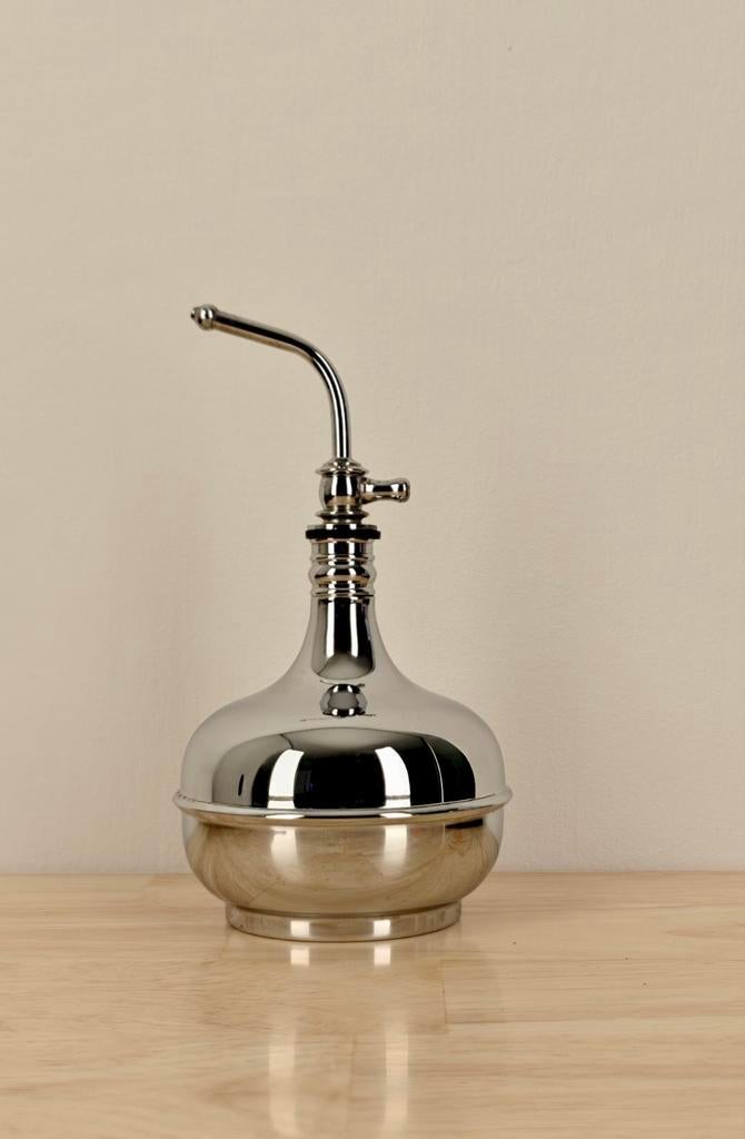 Antieke Parfumverstuiver Gebr. Piegler - Art Déco Chroom, Ophalen of Verzenden, Gebruikt