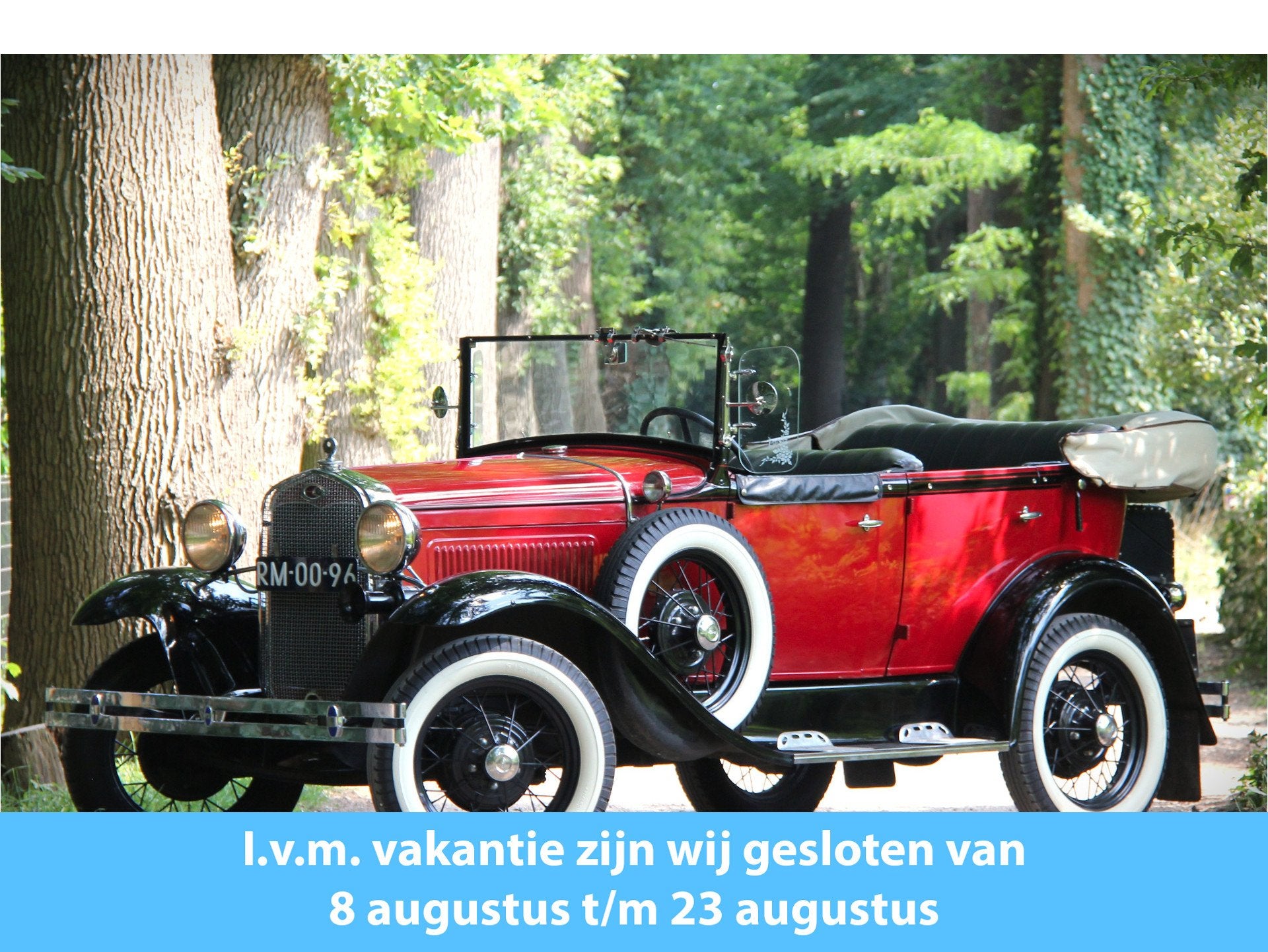 Ford Ford Model A Pheaton 1931 4deurs Cabriolet | Whitewalls, Auto's, Oldtimers, Zwart, Cabriolet, 4 stoelen, Leder