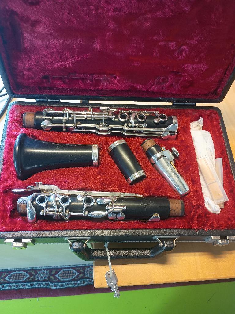 Albert klarinet, Muziek en Instrumenten, Blaasinstrumenten | Klarinetten, Bes-klarinet, Gebruikt, Onbekend, Ophalen of Verzenden