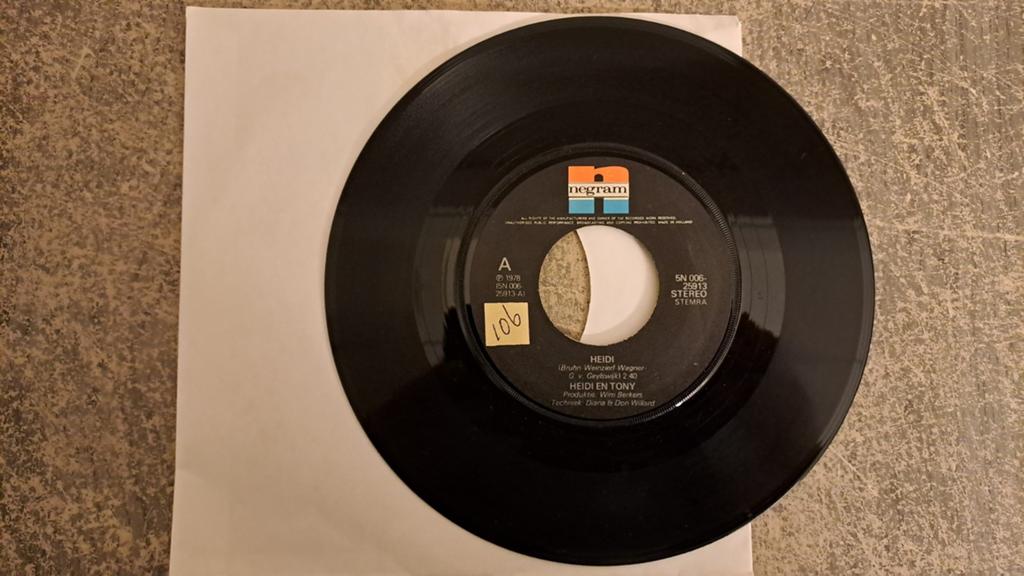 Heidi en Tony  - Heidi, Gebruikt, 7 inch, Single, Ophalen of Verzenden