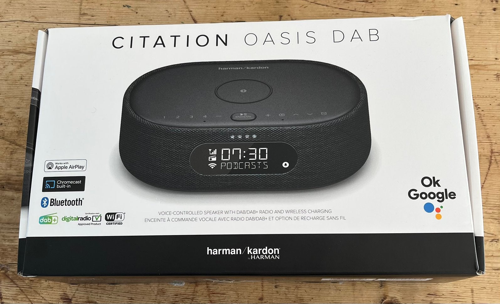 Nieuw in doos: Harman Kardon Citation Oasis Dab, Audio, Tv en Foto, Slimme speaker, Nieuw, Ophalen of Verzenden, Bluetooth