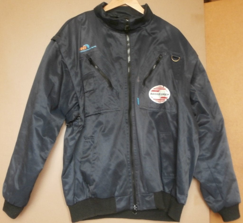 SIOEN heren winterjas winddicht jack winterjack herenjas XL, Blauw, SIOEN, Maat 56/58 (XL), Ophalen of Verzenden