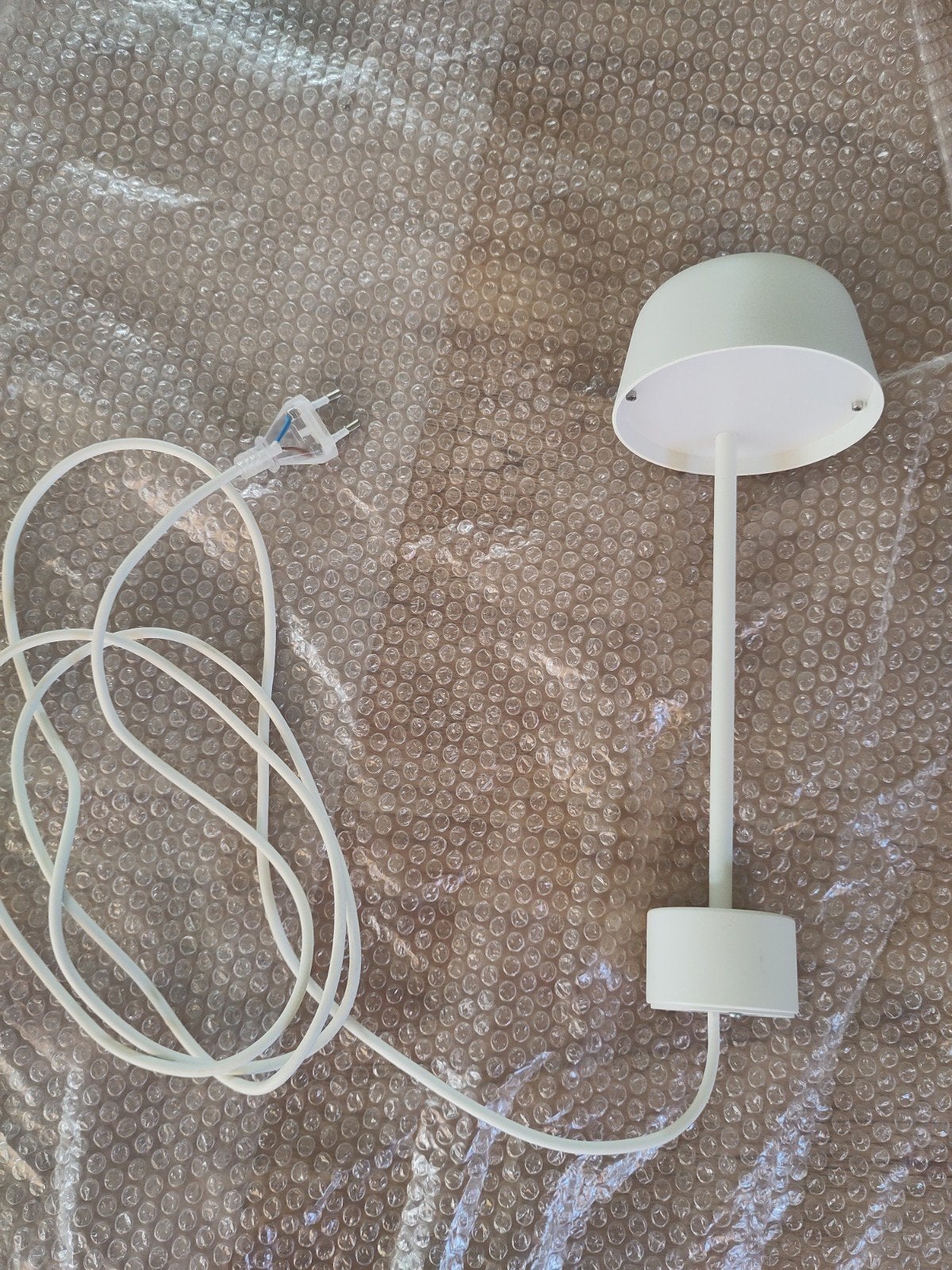 Muuto Lean wandlamp - wit, modern design, Huis en Inrichting, Ophalen of Verzenden, Zo goed als nieuw, Dimbaar, Wit