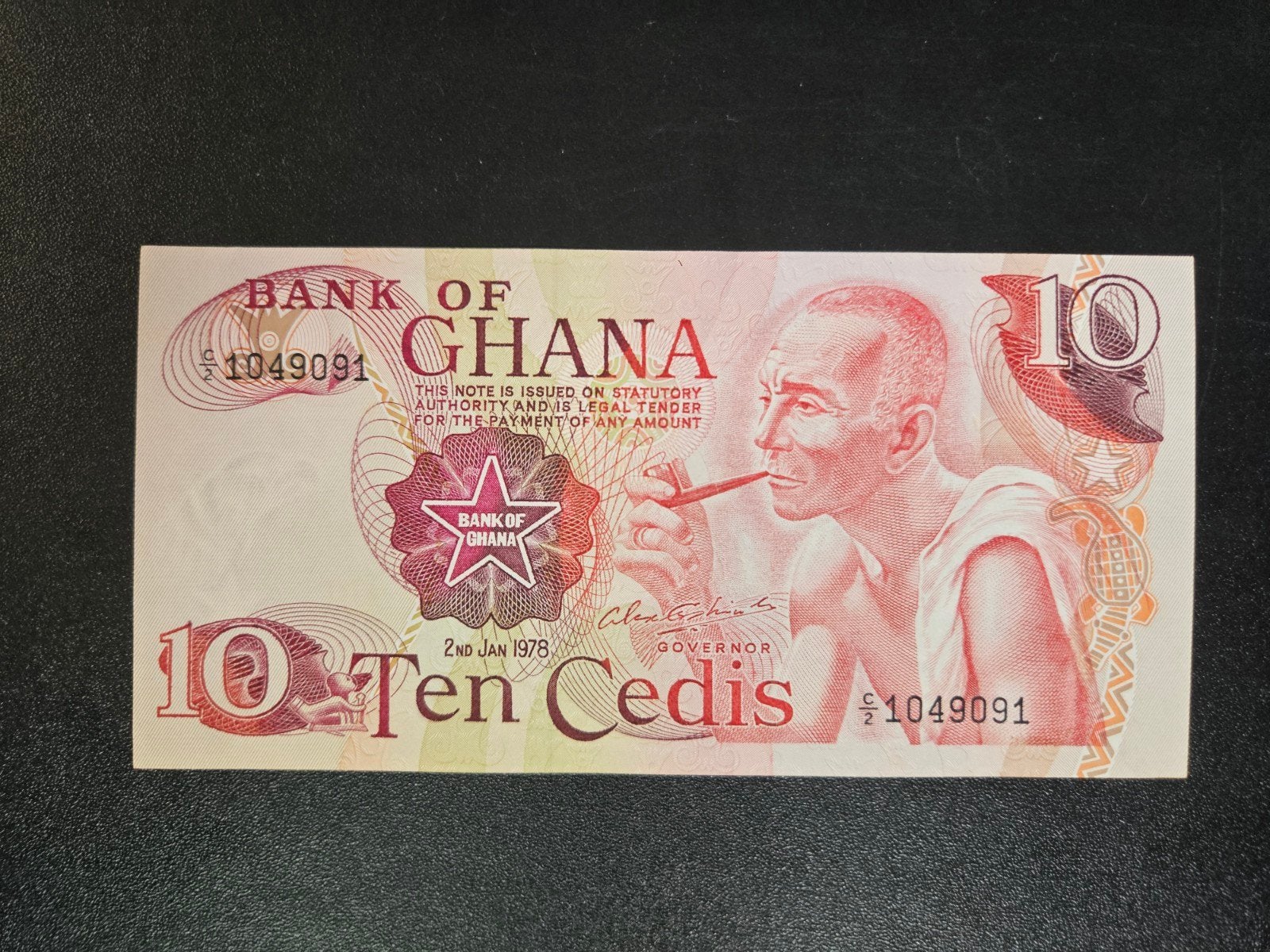 Ghana pick 16f 1978 UNC, Postzegels en Munten, Bankbiljetten | Afrika, Ophalen of Verzenden, Overige landen, Los biljet