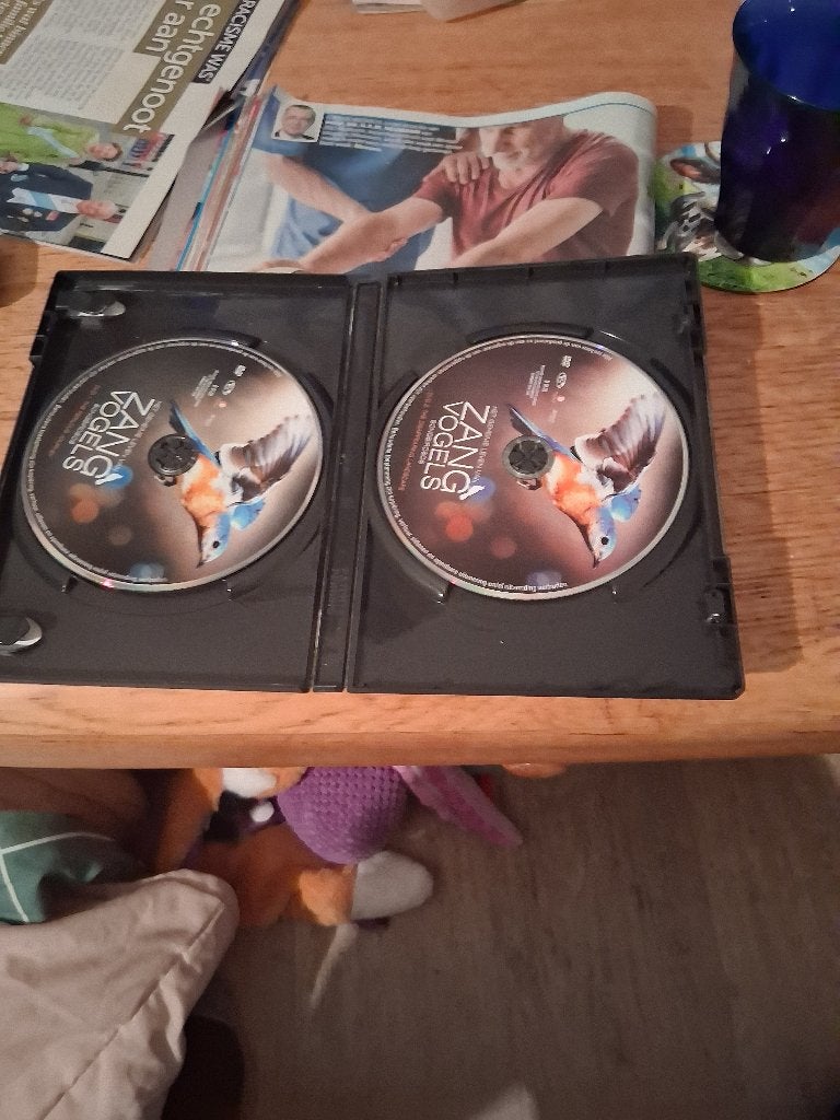 zang vogels 2x d v d, Boxset, Natuur, Ophalen of Verzenden, Zo goed als nieuw