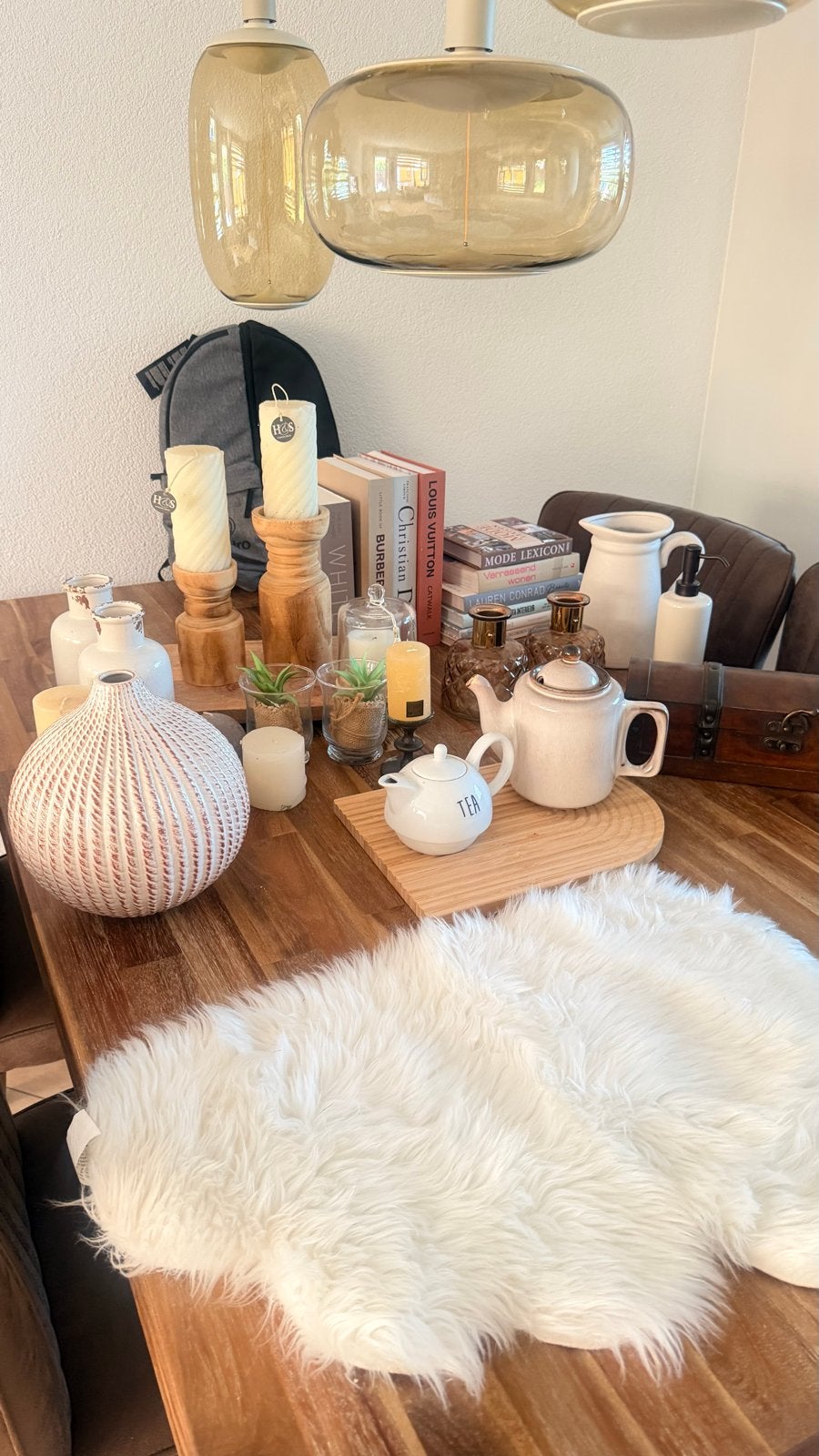 Woondecoratie set + Avdro rugzak - Alles in één koop, Ophalen, Meerkleurig, Overige materialen, Overige stijlen