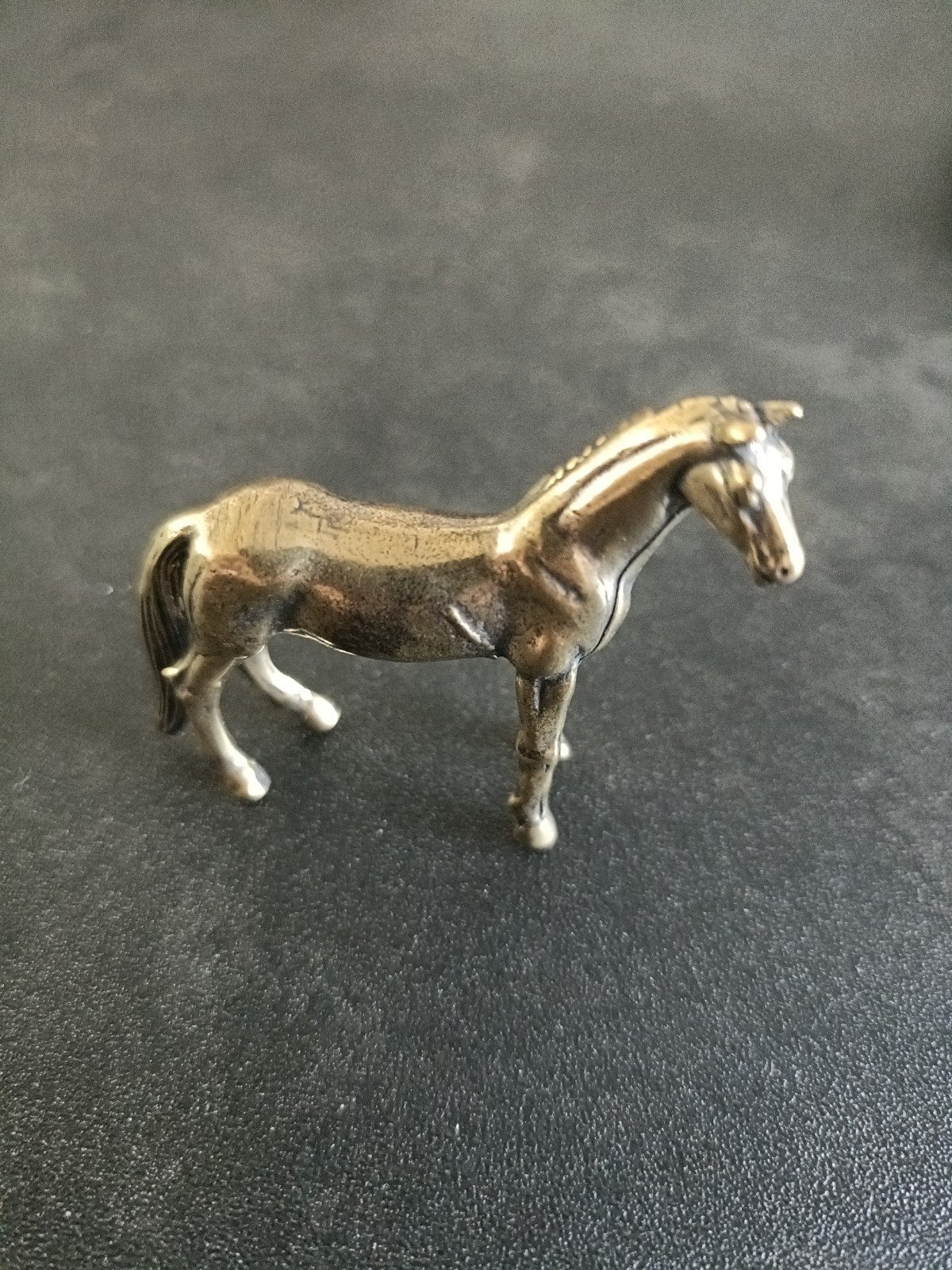 Paardje van messing (28 Gram), Verzamelen, Dierenverzamelingen, Nieuw, Beeldje of Figuurtje, Paard, Ophalen of Verzenden