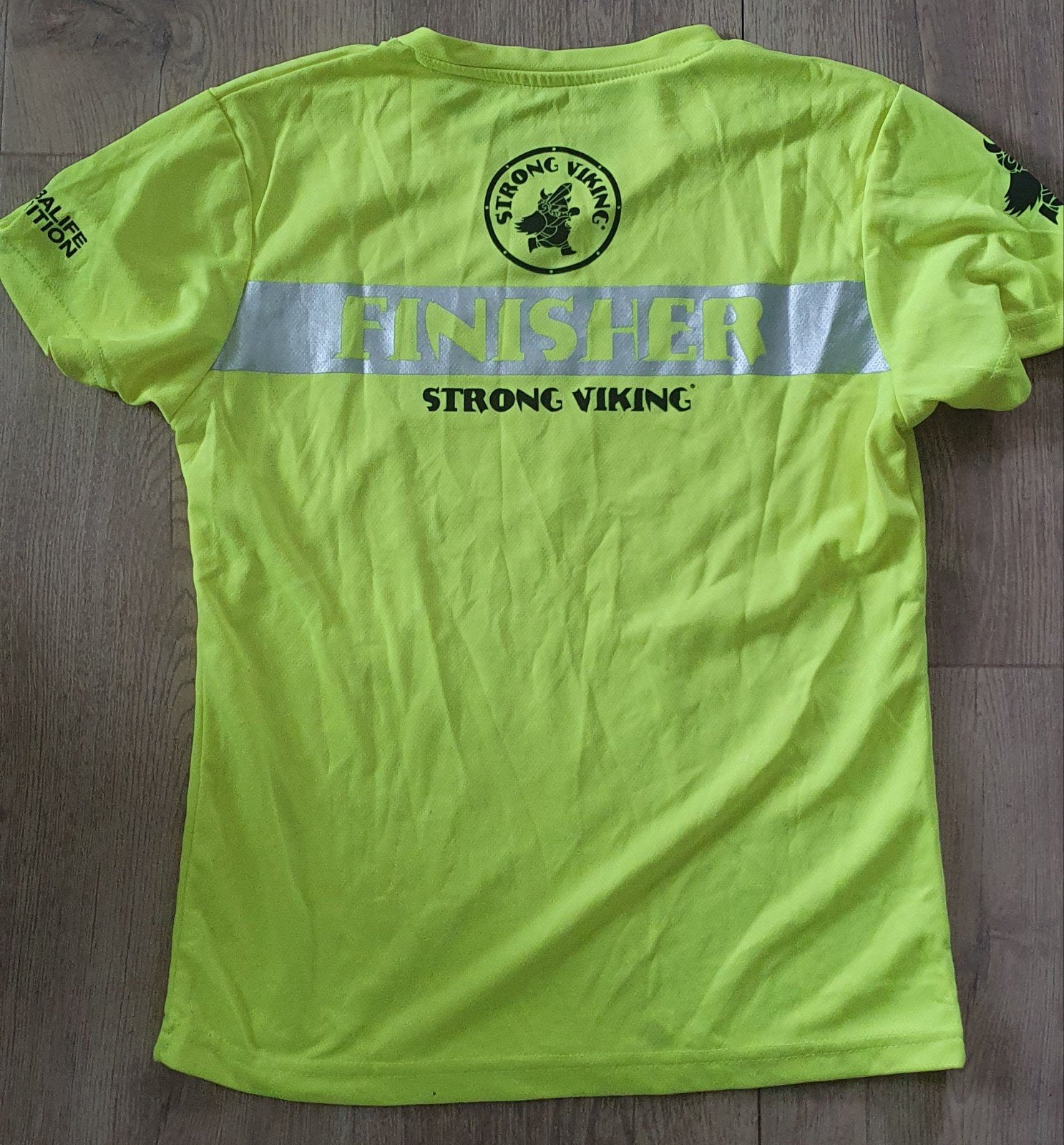 Strong Viking Finisher T-shirt - Maat 152, Gebruikt, Jongen of Meisje, Dorah, Ophalen of Verzenden