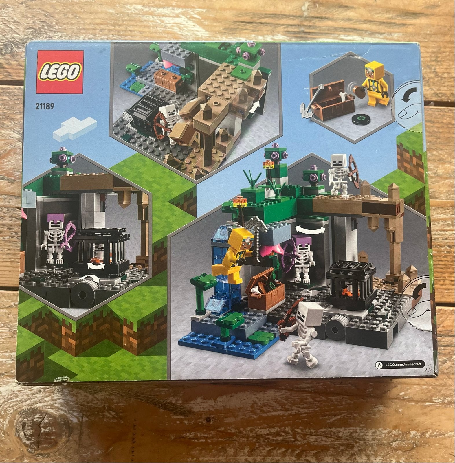 LEGO Minecraft 21189 The Skeleton Dungeon - Nieuw en Ongeope, Minecraft, Lego, Nieuw, Ophalen of Verzenden