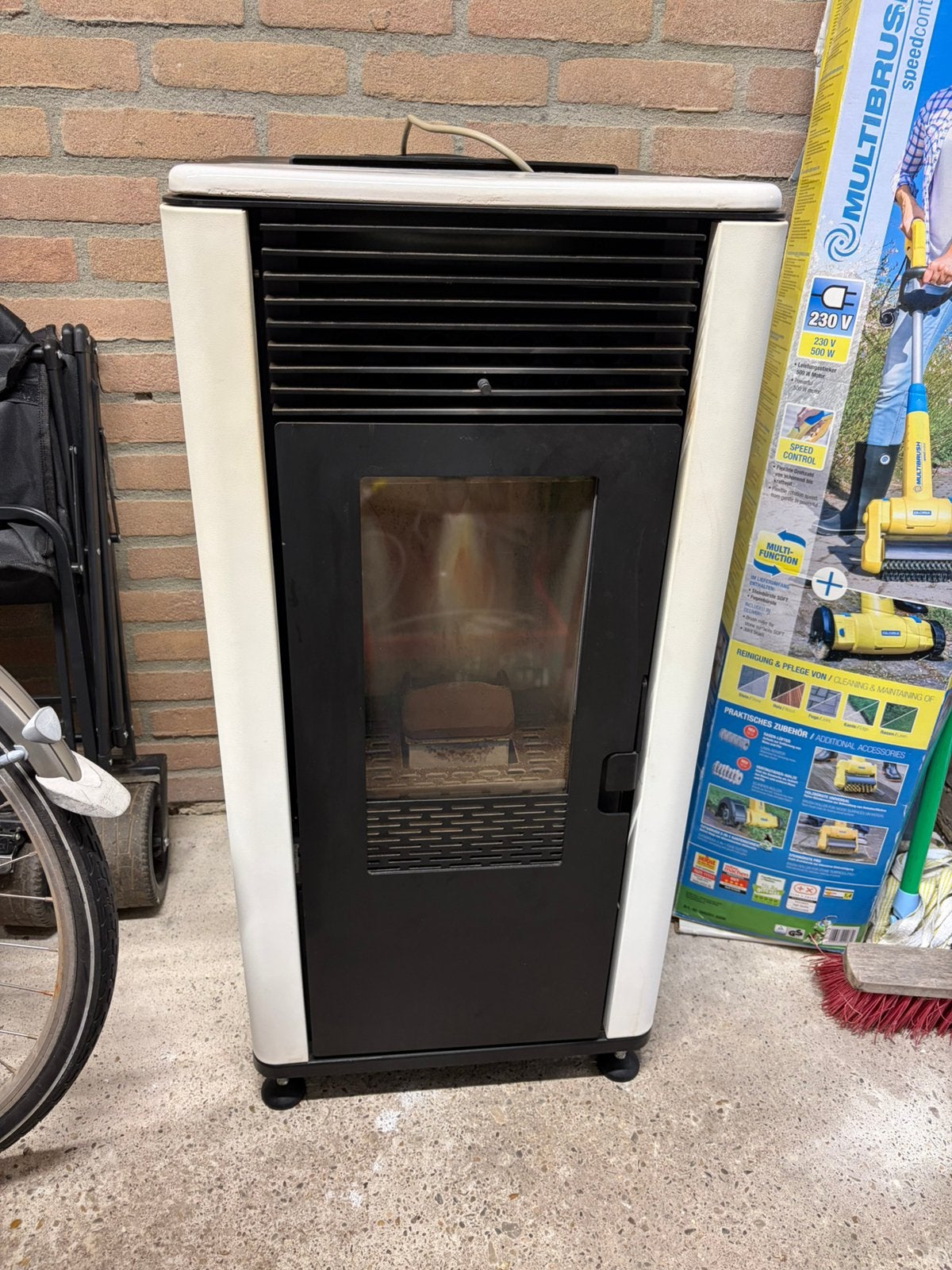 Milano S-BKR pelletkachel, Huis en Inrichting, Kachels, Ophalen, Zo goed als nieuw, Overige brandstoffen, Pelletkachel